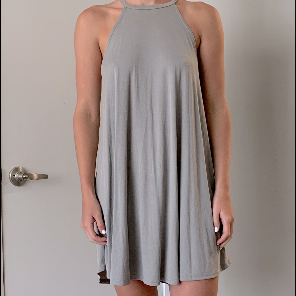 Light grey sun dress